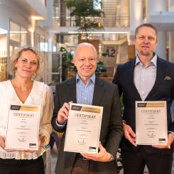 Certifierad Expert Säkerhetsskydd är en oberoende tredjepartscertifiering som verifierar kompetens och erfarenhet hos yrkesroller som arbetar med säkerhetsskydd. Foto: Anders Modin