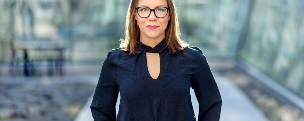 Anna Broman, näringspolitisk expert, Byggföretagen. Pressbild: Byggföretagen