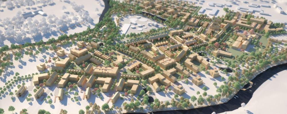 Överblick Åstaden. Pressbild: Lantmännen