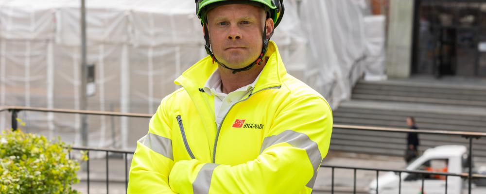 Johan Torstensson Aas, arbetsmiljöansvarig ombudsman Foto: Terese Perman