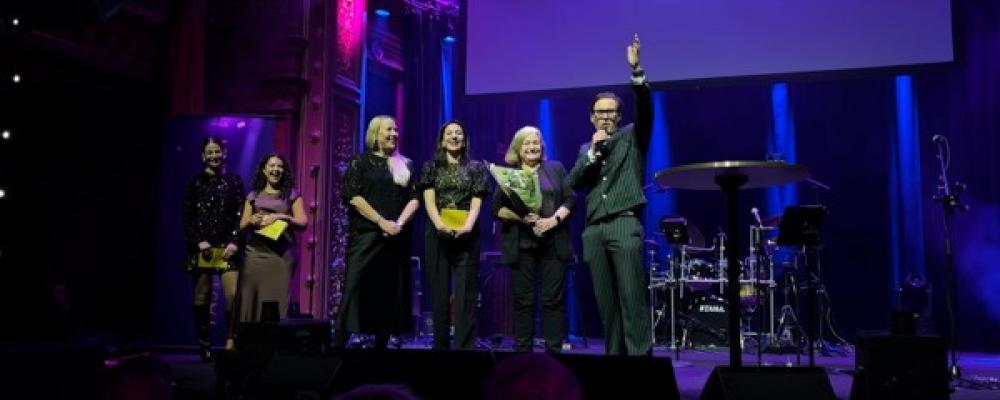 Priset för Årets Fastighetsbolag bostad delades ut på Fastighetsgalan 2026 den 4 februari. Pressbild: Stockholmshem