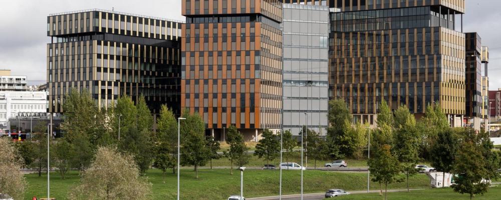 Construction City i Oslo – ett 103 000 m² stort nav för byggsektorn. Foto: Link Arkitektur: Kredit: Anne Bråtveit