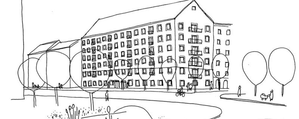 Handskiss torget, Linköpings kommun. Pressbild. Enkla Hem