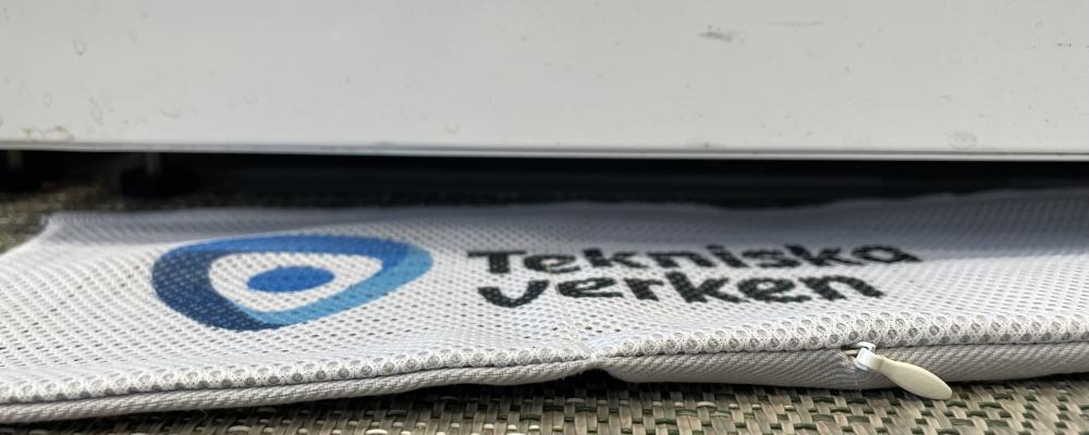 Droppmatta. Foto: Tekniska verken