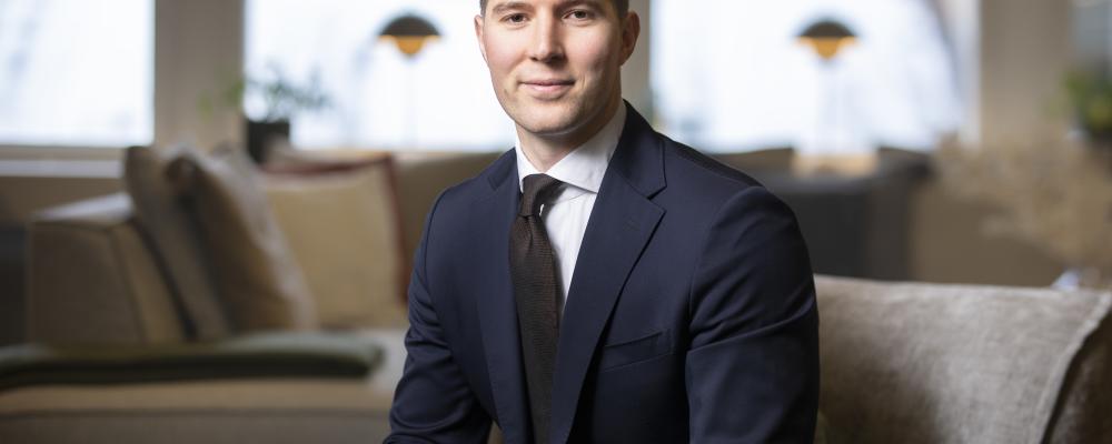 Axel Tärn, Head of Research, Colliers Nordics. Pressbild: Colliers