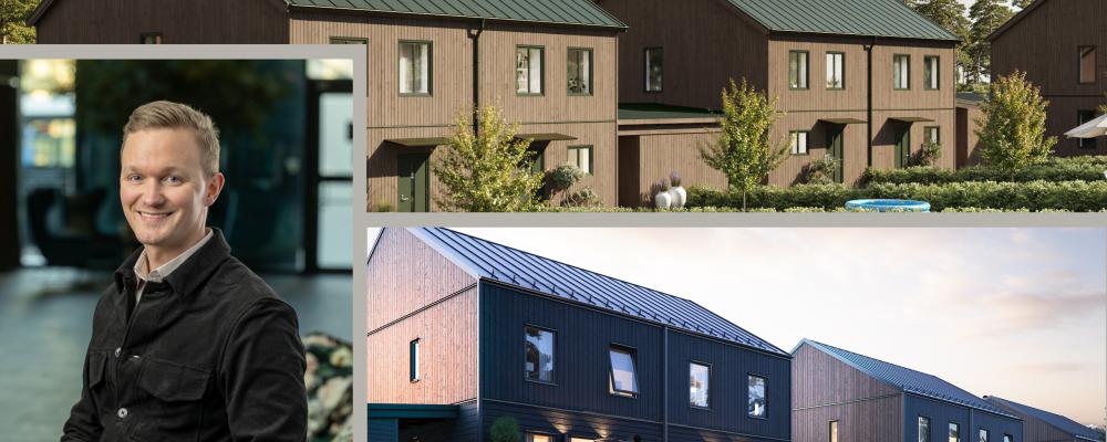 Hertsöheden är utpekat som Luleå kommuns nästa större bostadsområdessatsning med blandade bostadstyper för upp till 4 000 invånare, på ett drygt 100 hektar stort område. Foto: Ekeblad Bostad