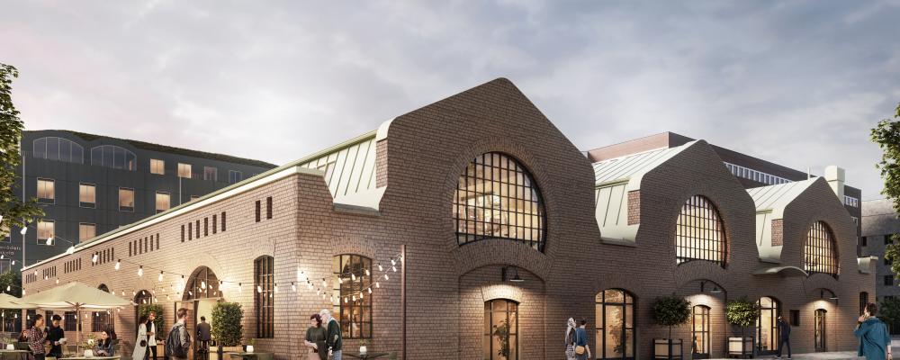 Lilla Marknadshallen.  Av: Sanam Ebadnejad / Atrium Ljungberg