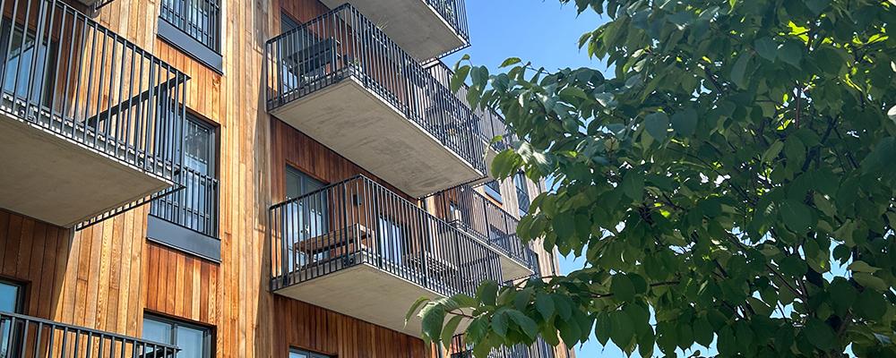 Hus i trä. Pressbild: IVL Svenska Miljöinstitutet