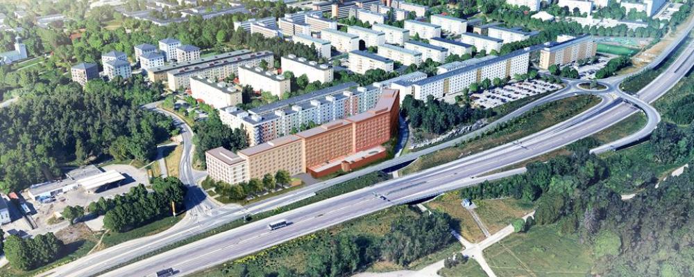 Krällingegränd i Tensta. Pressbilder: Familjebostäder