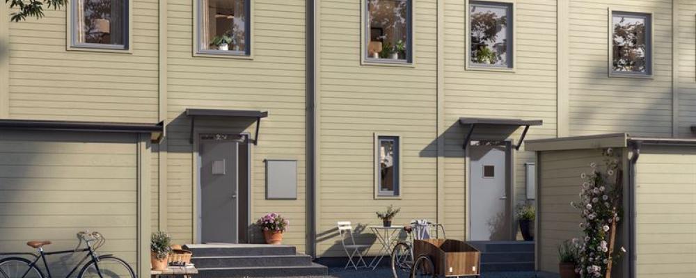 Exteriör gatvy. Pressbild: Lynea