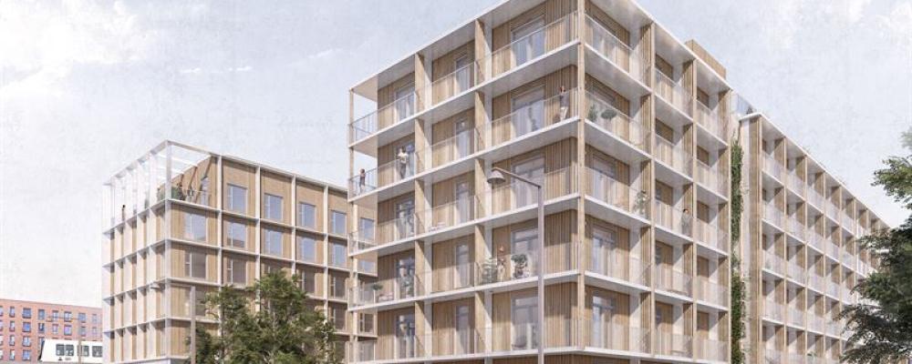 Ørestads Boulevard 31 i Köpenhamn. Pressbild: Skanska