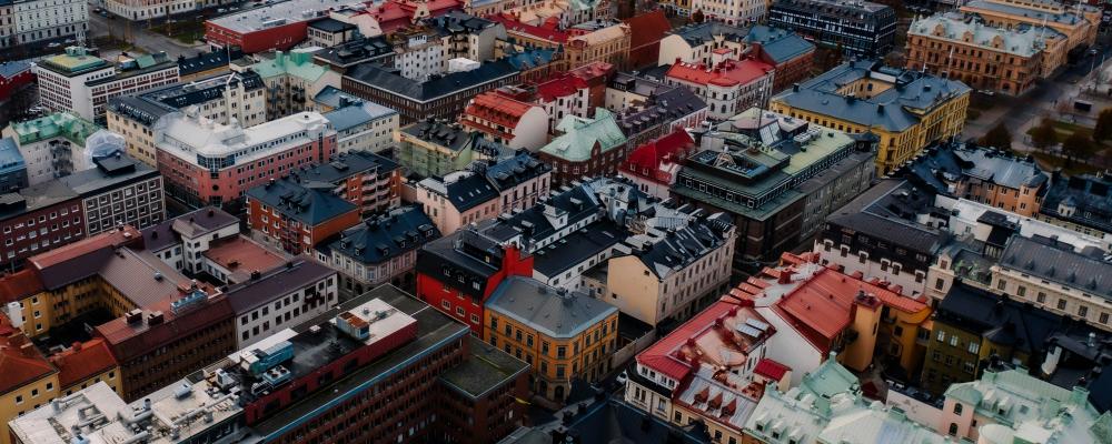 Flygbild över Stockholm. Foto: Peter van der Meulen / Unsplash