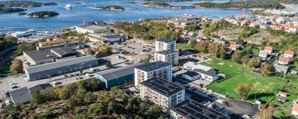 Foto: Fortinova, Strömstad Linden 12 & 13, Häggen 2 och Rönnen 9