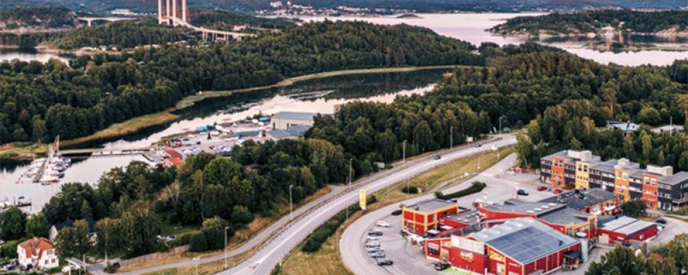 Fastighet på Tjörn, norr om Göteborg. Pressbild: Svenska Handelsfastigheter