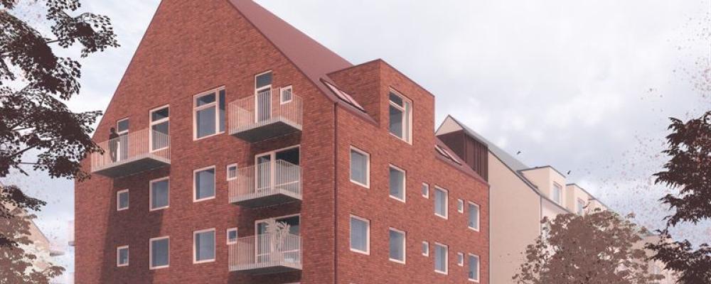 Valmovallen vy. Pressbild: Peab