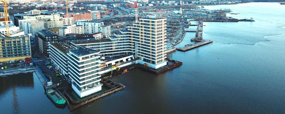 Norra Nätholmen byggs ut i snabb takt – bostäder för tusentals nya invånare. Foto: Sipti Consulting / Portus