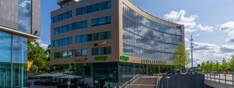 Centralhuset Uppsala. Pressbild: Bonnier Fastigheter