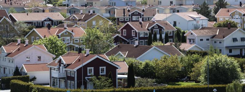 Fredrik Sandberg/TT: Priserna på villor har stigit kraftigt på flera håll under det senaste året. Arkivbild.
