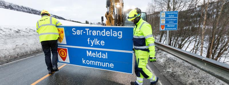 Gorm Kallestad/NTB/TT: NCC har släppt delårssiffror. Arkivbild på NCC-uppdrag i Norge.