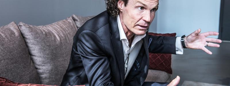 Tomas Oneborg/SvD/TT: Castellum med vd Rutger Arnhult rapporterar delår. Arkivbild.