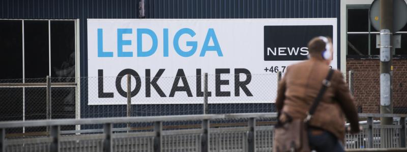 Fredrik Sandberg/TT: Färre och färre vill hyra butikslokaler i Sverige. Arkivbild.