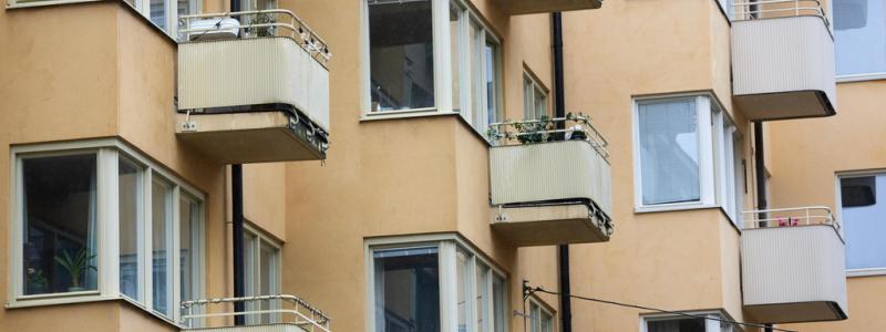 Fredrik Persson/TT: Mellan oktober och december 2022 sjönk priser på bostadsrätter i Blekinge med 24,4 procent. Arkivbild.