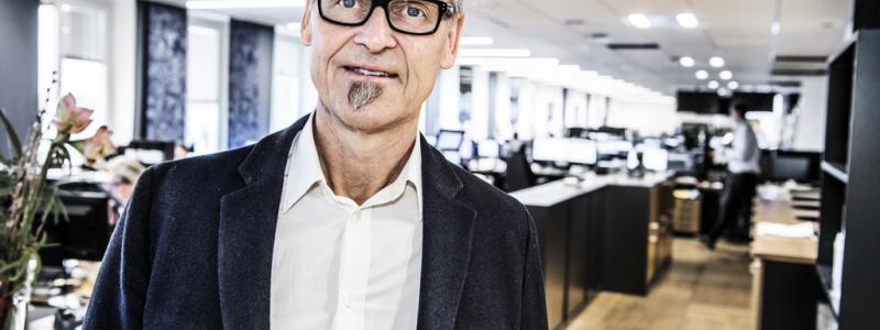 Lars Pehrson/SvD/TT: Danske Banks chefsekonom Michael Grahn förvånas av prisutveckling. Tror nu i stället på ännu större prisfall längre fram. Arkivbild.