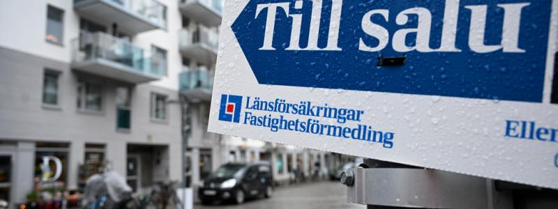 Anders Wiklund/TT: Aldrig tidigare har så få bostadsrätter sålts i relation till det totala beståndet. Arkivbild.