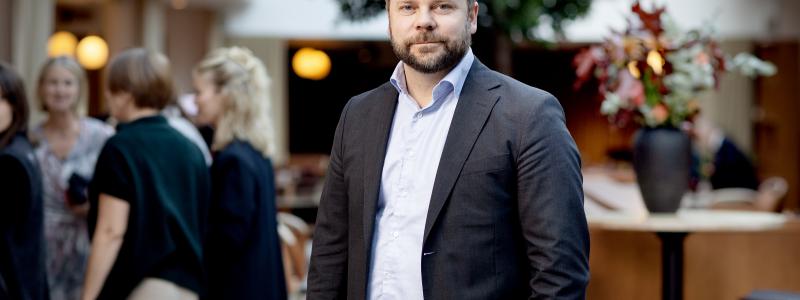 Erik Haara, vd TMF. Foto: Juliana Fälldin