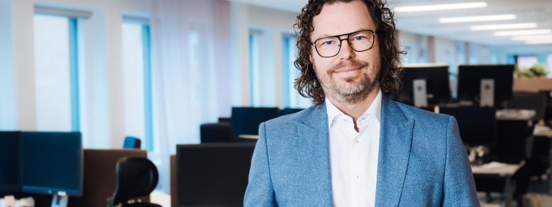 Per Karlsson, Affärsområdeschef Teknisk förvaltning på SBC, Sveriges BostadsrättsCentrum AB.