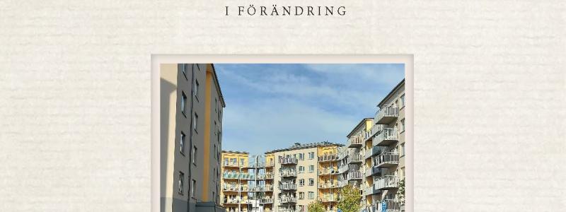 Boken Bostadsbyggandet i Farsta 1980-2025 av Hans Lind. Pressbild: Stockholms Stad