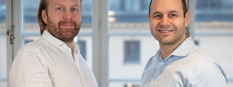 Emanuel Ström och Martin D’Amore. Pressbild: Storsala