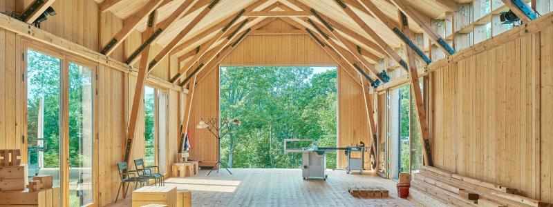Bild från Woodlife Sweden, Closer to nature, Ateljé Södersvik. Foto: Åke Eson Lindman