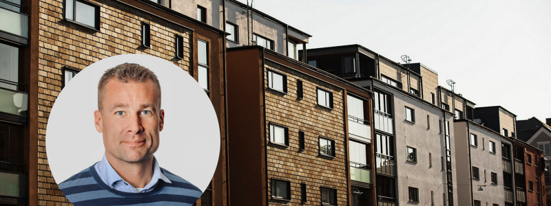 Arvid Hagberg, energistrateg på HSB Stockholm. Foto: HSB