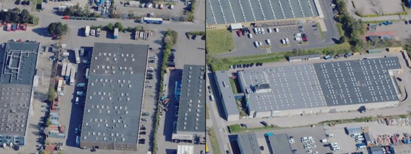 Industri- och lagerfastigheter i Storköpenhamn. Pressbild: Alma Property Partners