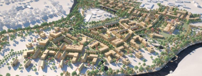 Överblick Åstaden. Pressbild: Lantmännen