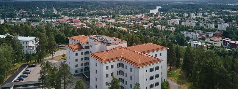 Kymmenedalens psykiatriska sjukhus i Kouvola. Foto: Misa Kannos
