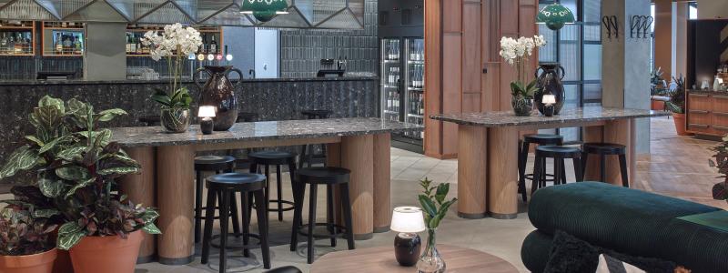 Bar och resturang. Foto: Scandic