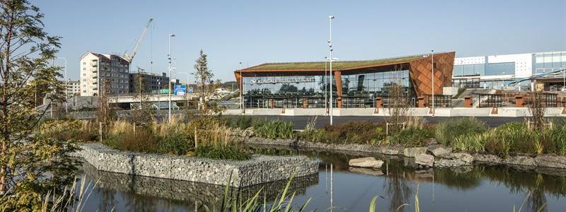 Kungälvs resecentrum/White Arkitekter. Foto: Kalle Sanner