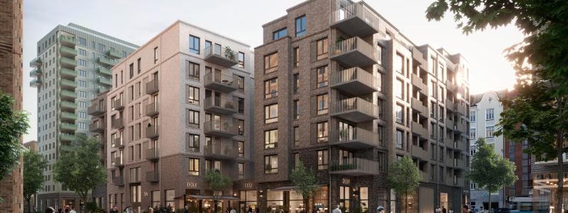 Brf Sydney, Nordvast. Pressbild: Riksbyggen