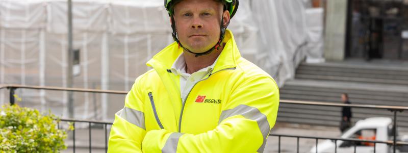 Johan Torstensson Aas, arbetsmiljöansvarig ombudsman Foto: Terese Perman