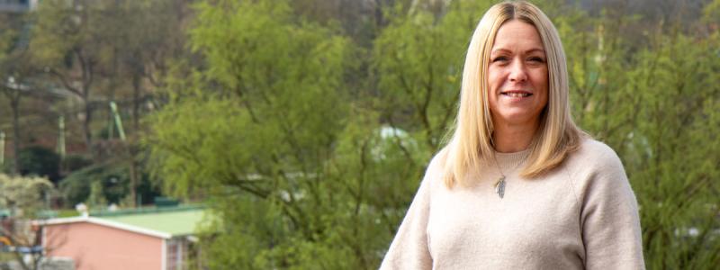 Camilla Berglund ny fastighetsförvaltare hos GöteborgsLokaler. Pressbild: Göteborgs Lokaler