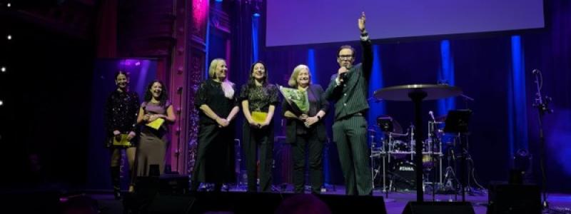 Priset för Årets Fastighetsbolag bostad delades ut på Fastighetsgalan 2026 den 4 februari. Pressbild: Stockholmshem