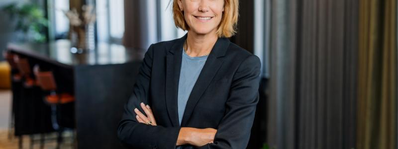Cecilia Fasth, koncernchef och VD för Stena Fastigheter. Pressbild: Stena Fastigheter