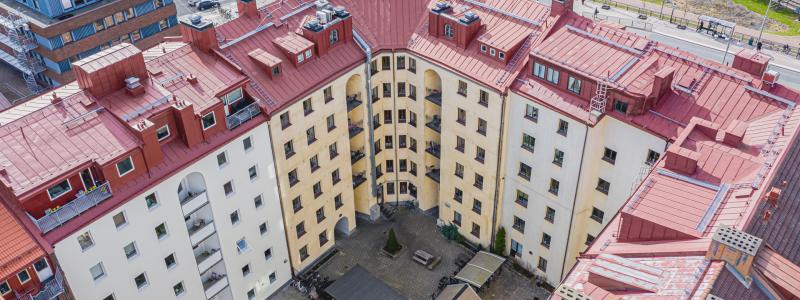 Stena Fastigheter förvärvar två fastigheter på Friggagatan och Ranängsgatan i centrala Göteborg. Foto: Stena Fastigheter