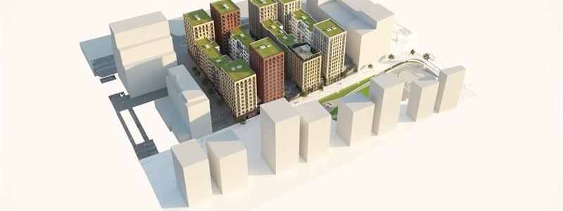Hagastadengestaltning.  Bild: Atrium Ljungberg