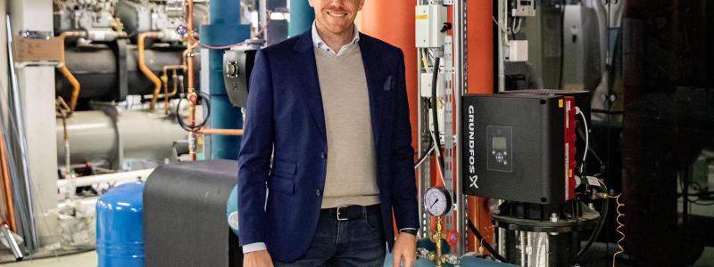 Henrik Pihlblad, operativ risk- och säkerhetschef på Skandia Fastigheter. Foto: Skandia Fastigheter