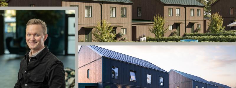Hertsöheden är utpekat som Luleå kommuns nästa större bostadsområdessatsning med blandade bostadstyper för upp till 4 000 invånare, på ett drygt 100 hektar stort område. Foto: Ekeblad Bostad