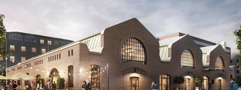 Lilla Marknadshallen.  Av: Sanam Ebadnejad / Atrium Ljungberg