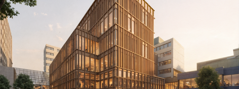 Medborgarhuset i Solna Centrum. Pressbild: Arcona